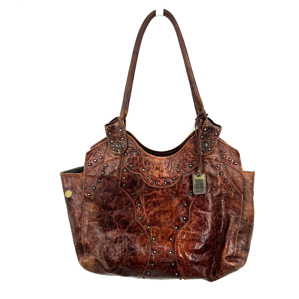 Frye Brown Leather Shoulder Bag